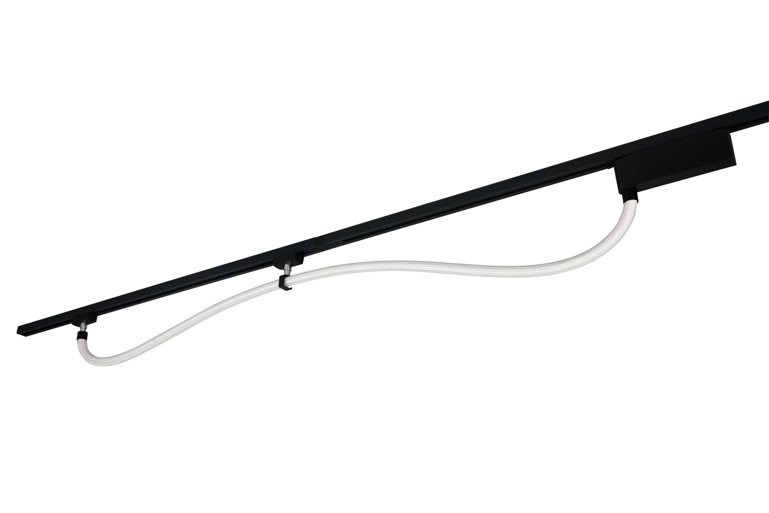 LED-STRIP - Schwarz, Design, Kunststoff (2/19cm) - Trio Leuchten