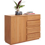 KOMMODE  in 120/89,2/41 cm  - Buchefarben, KONVENTIONELL, Holz/Holzwerkstoff (120/89,2/41cm) - Linea Natura