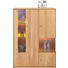 VITRINE in massiv Wildeiche Eichefarben - Edelstahlfarben/Eichefarben, Natur, Glas/Holz (102,2/146,8/42,3cm) - Escando Natürlich Wo VITRINE in massiv Wildeiche Eichefarben - Edelstahlfarben/Eichefarben, Natur, Glas/Holz (102,2/146,8/42,3cm) - Escando Natürlich Wo