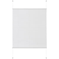 PLISSEE  blickdicht   100/130 cm  - Weiß, Basics, Textil (100/130cm) - Homeware