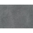 BIGSOFA Velours Grau  - Schwarz/Grau, Design, Textil/Metall (226/91/103cm) - Carryhome