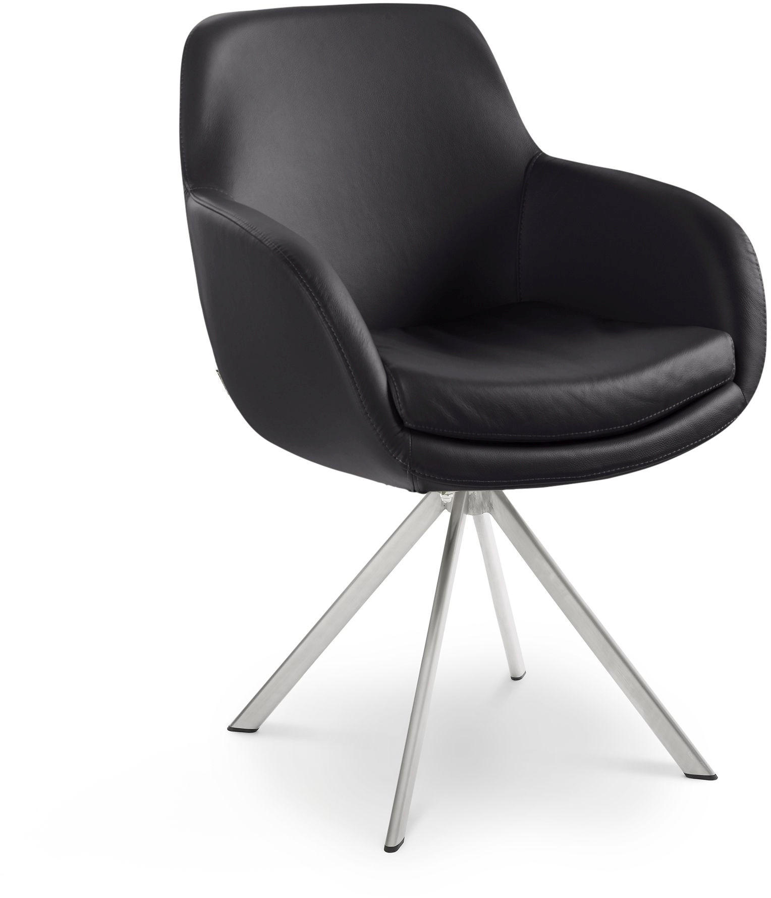 Musterring Armlehnstuhl Schwarz 62x86x66 cm