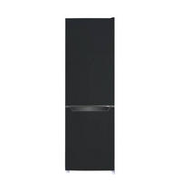KÜHL-GEFRIER-KOMBINATION KG144S-37  - Schwarz, Trend, Glas/Kunststoff (47,4/144/49,5cm) - Respekta