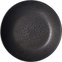 SUPPENTELLER Schwarz Steinzeug Kitwe  - Schwarz, Basics, Keramik (20/20/5cm) - Ritzenhoff Breker