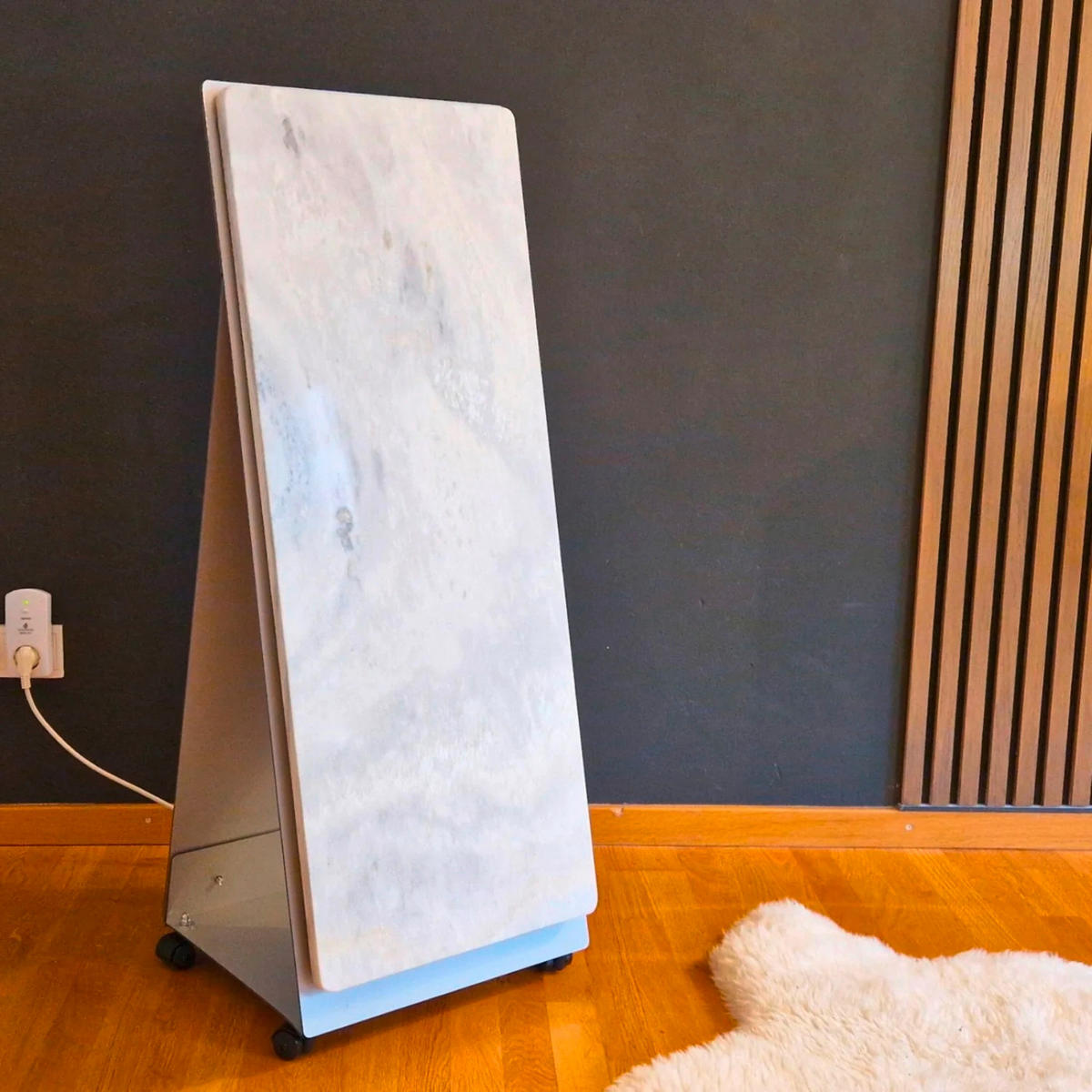 INFRAROT-HEIZPANEEL  - Alufarben, Basics, Metall (104/42/42cm) - MID.YOU