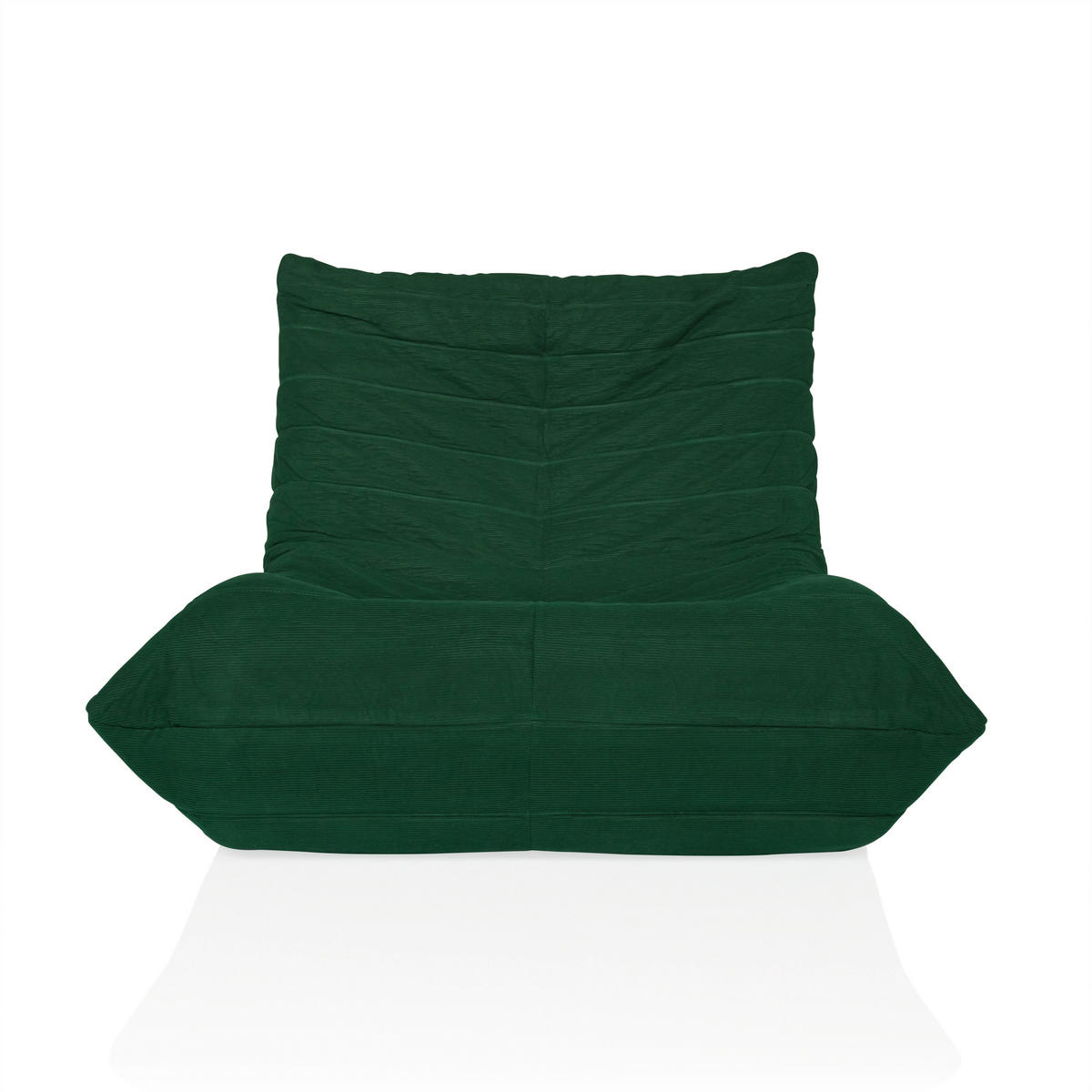 LOUNGESESSEL in Textil Grün  - Grün, MODERN, Textil (90/72/100cm) - MID.YOU