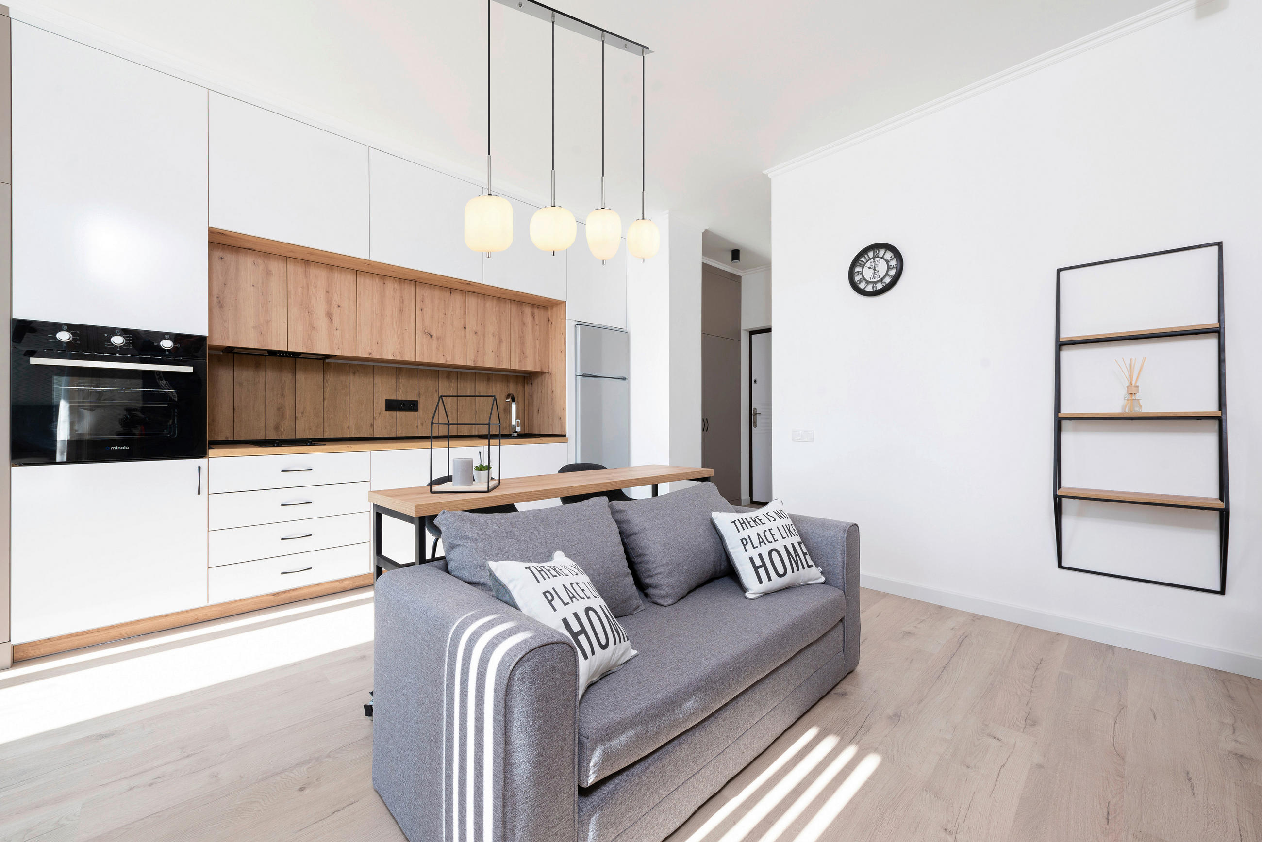 LUSTER 110/18,5/120 cm - boja nikla/opal, Trendi, staklo/metal (110/18,5/120cm)