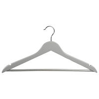 KLEIDERBÜGEL Holz  - Grau, Basics, Holz (44.5/1.2cm) - Kesper
