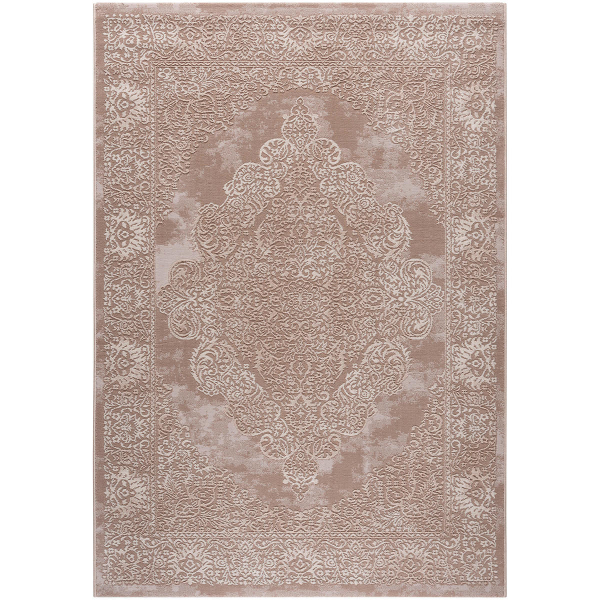TKANÝ KOBEREC, 120/170 cm, krémová - krémová, Basics, textil (120/170cm)