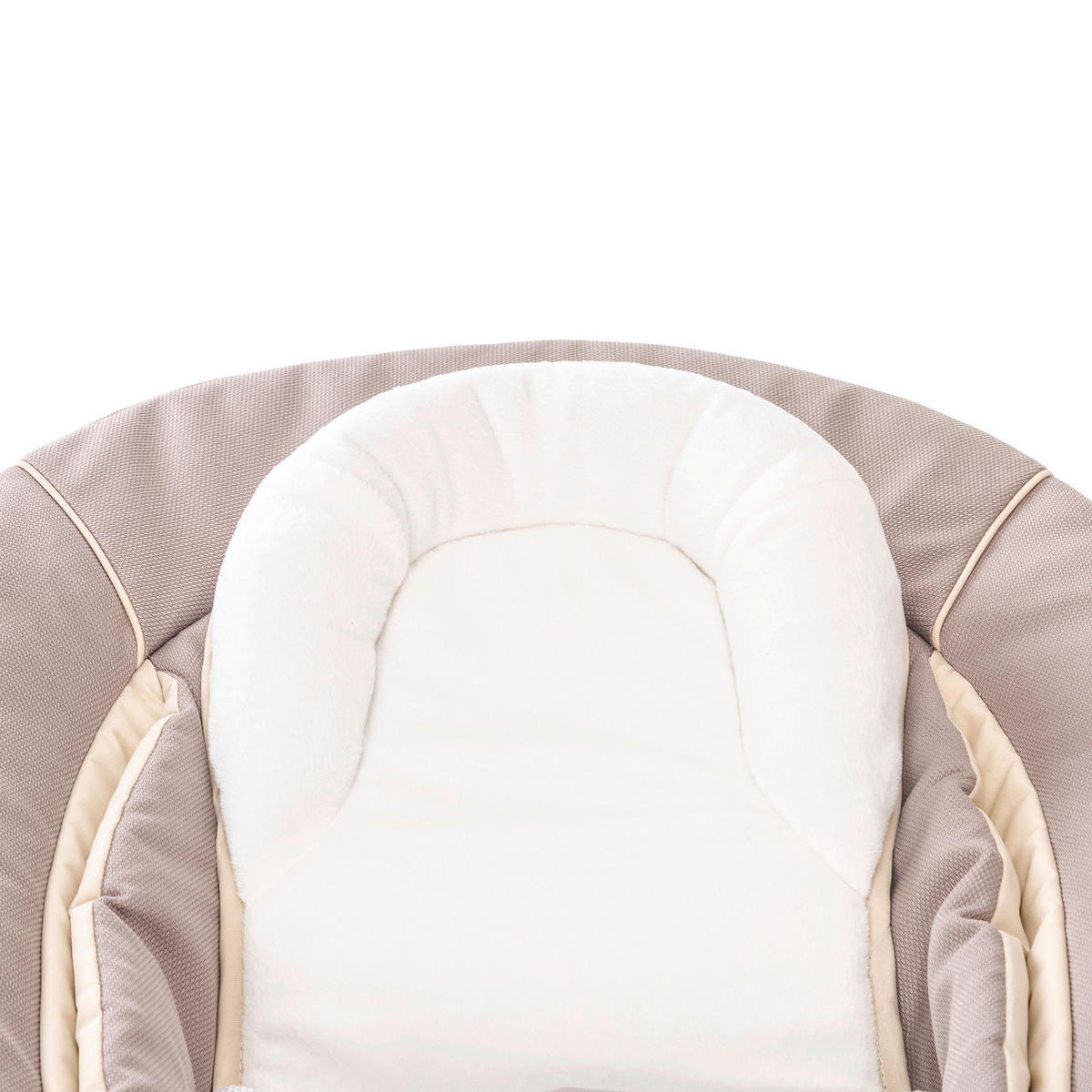 HOCHSTUHLLIEGE ALPHA BOUNCER  - Beige, Basics, Kunststoff (66/49/45cm) - Hauck