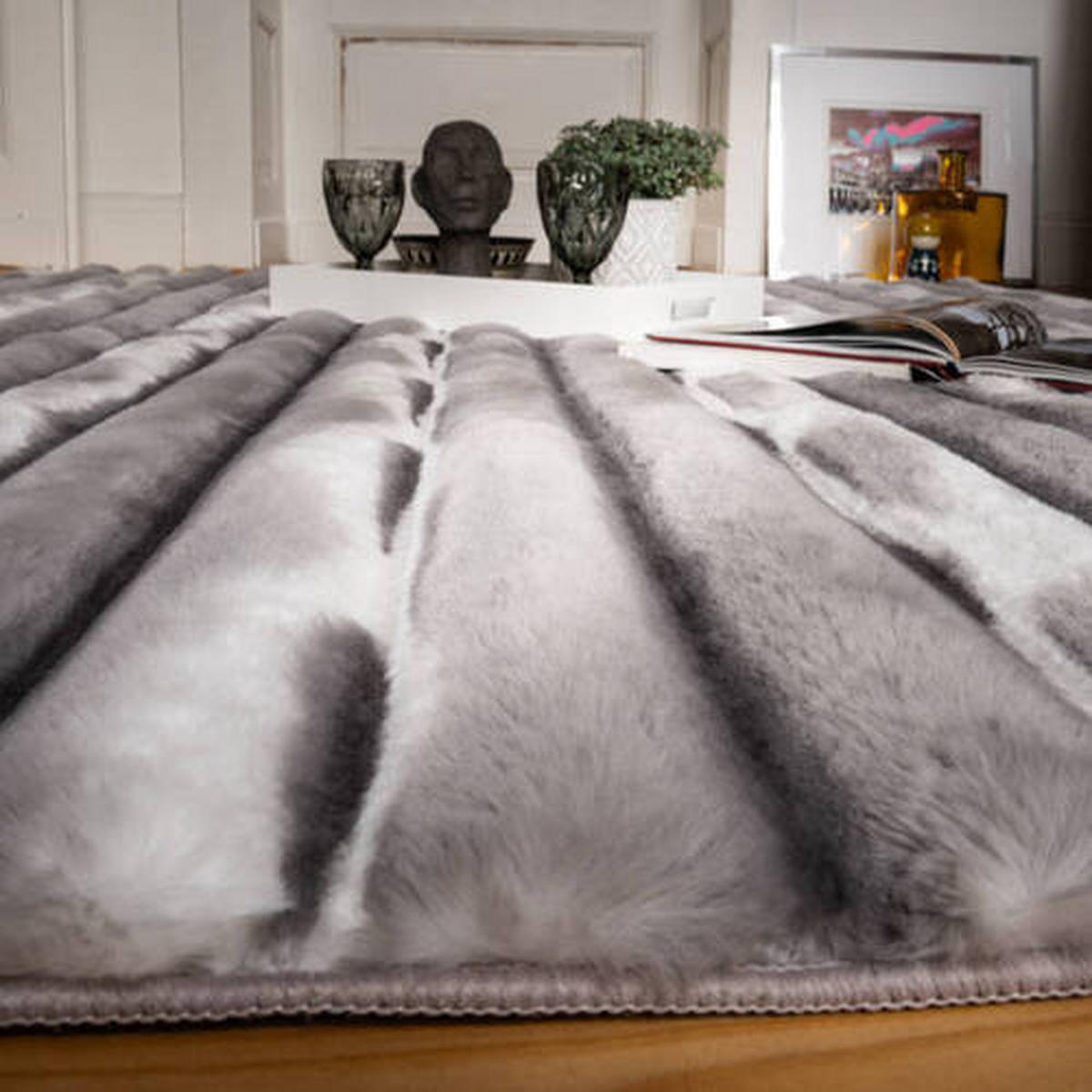 HOCHFLORTEPPICH 200/290 cm My Waves  - Taupe, Basics, Textil (200/290cm)