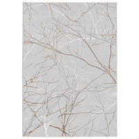 WEBTEPPICH Wohnzimmer 160/230 cm Creation Grau rechteckig  - Grau, Basics, Textil (160/230cm) - Novel
