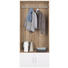 GARDEROBE - Eichefarben/Weiß, Design, Holzwerkstoff (80/185/54cm) - Xora GARDEROBE - Eichefarben/Weiß, Design, Holzwerkstoff (80/185/54cm) - Xora