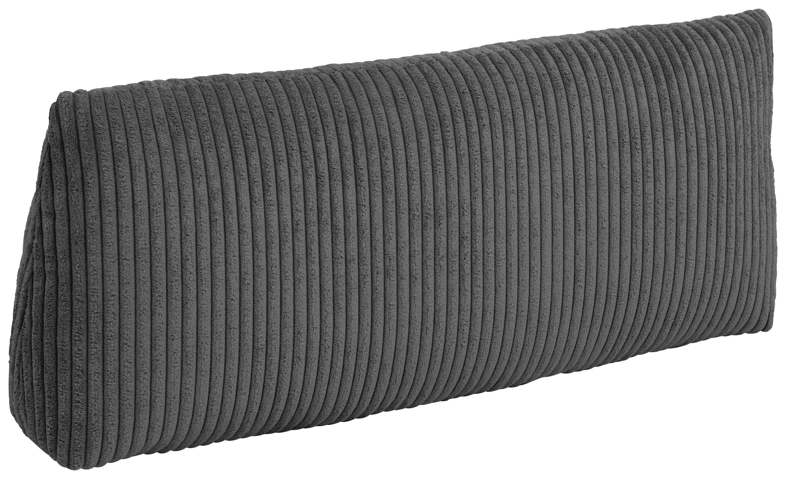 Max Winzer Rückenkissen Grau 60x25x12 cm