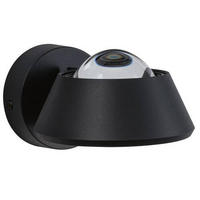 BADEZIMMER-WANDLEUCHTE 11,7/8 cm   - Schwarz, Basics, Kunststoff (11,7/8cm) - Paulmann