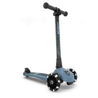 KINDERSCOOTER Highwaykick 3  - Blau/Schwarz, Trend, Kunststoff/Metall (24/72/55cm) - Scoot and Ride