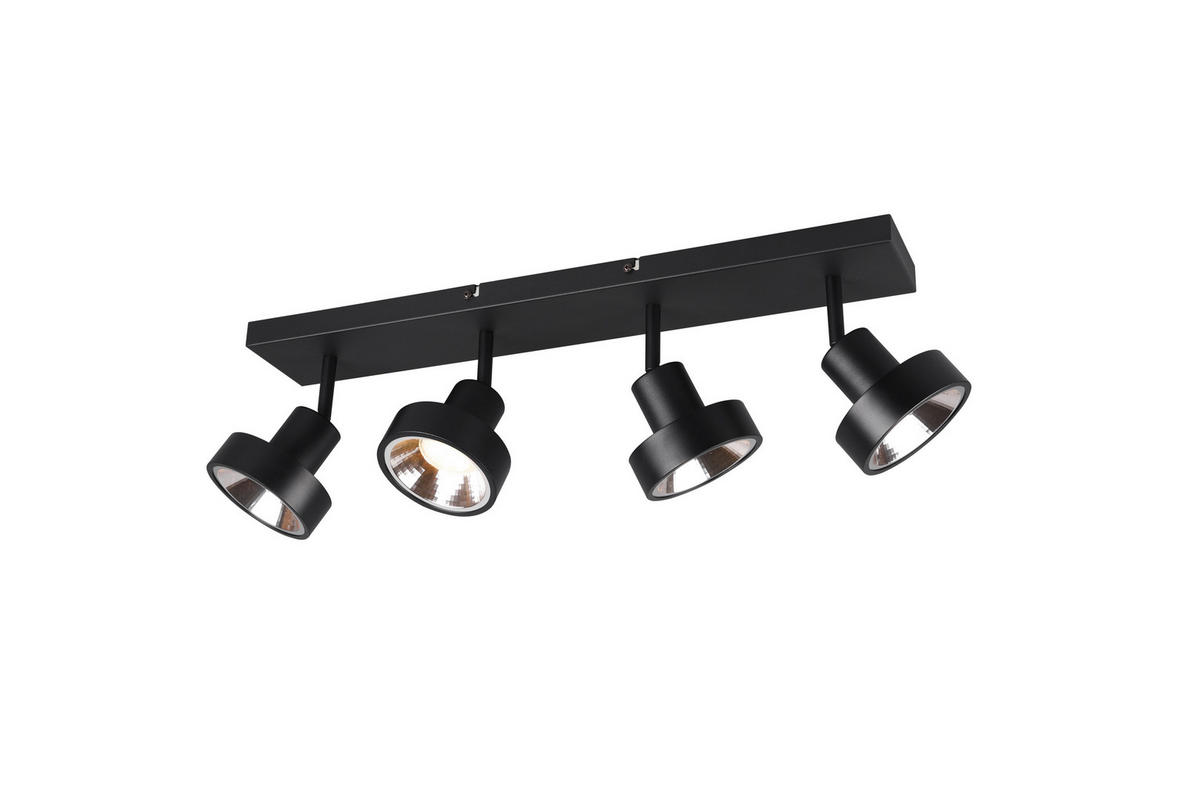 REFLEKTOR  Leon 60/19,3/16 cm            - črna, Basics, kovina (60/19,3/16cm)