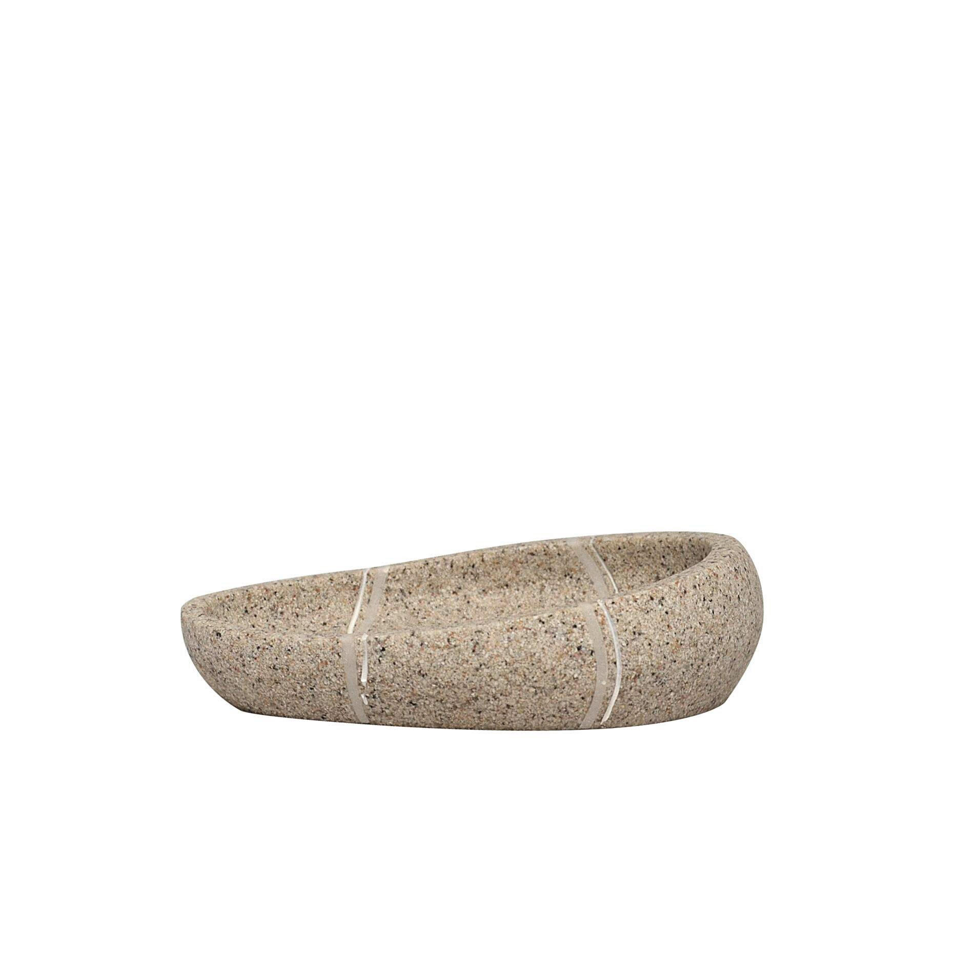 SEIFENSCHALE Kunststoff  - Beige, Basics, Kunststoff (12/3,4/8,8cm) - Sadena