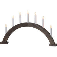 LED-DEKOLEUCHTE  - Braun/Weiß, Basics, Holz/Kunststoff (57/6/34cm) - Eglo
