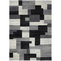 WEBTEPPICH 240/290 cm Astor Grid Grau, Schwarz  - Schwarz/Grau, Design, Textil (240/290cm) - Novel