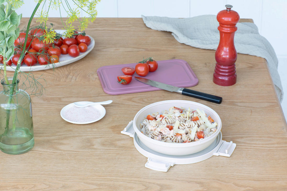 KRABIČKA NA OBĚD  - světle šedá, Basics, plast (21,5/6cm) - Brabantia