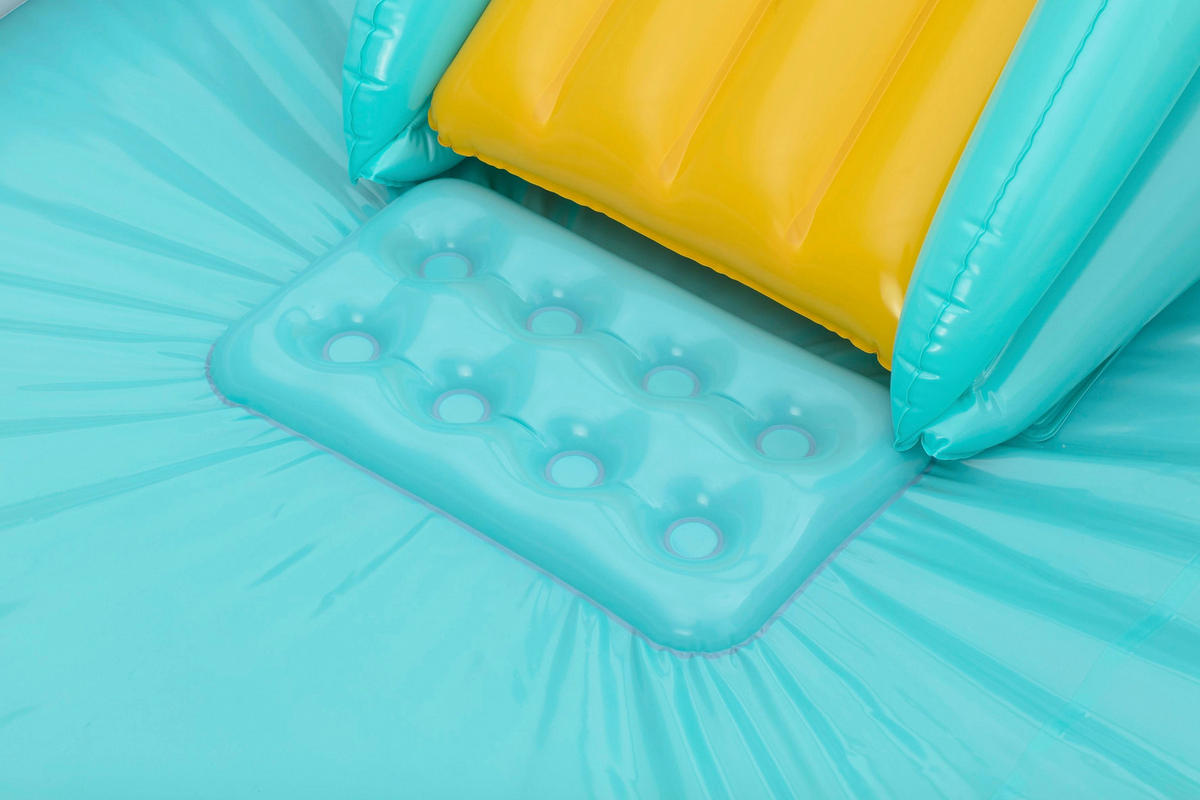 PLANSCHBECKEN 180/180/117 cm  - Multicolor, Basics, Kunststoff (180/180/117cm) - Bestway