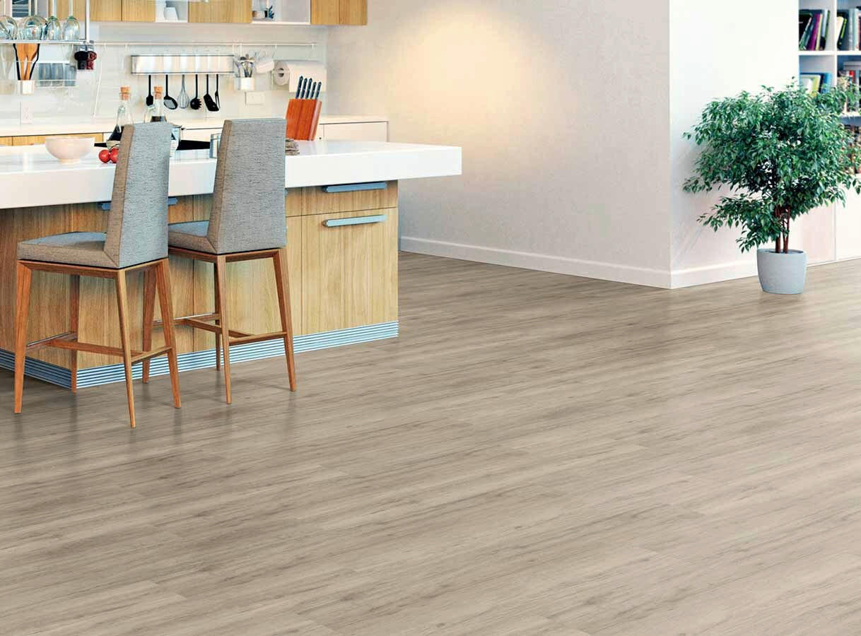 DESIGNBODEN X-Large  per  m² - Eichefarben, Basics, Kunststoff (151/22/0.75cm)
