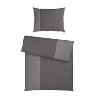 BETTWÄSCHESET 2-teilig Satin 160/210 cm  - Taupe, Design, Textil (160/210cm) - Dieter Knoll