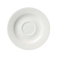 ESPRESSO-UNTERTASSE Levi Weiss  - Weiß, Basics, Keramik (12,5/12,5/1,5cm) - Ritzenhoff Breker