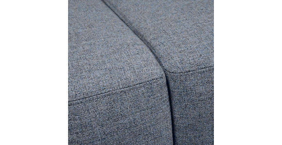 BOXSPRINGSOFA in Blau, Grau  - Blau/Grau, Design, Holz/Textil (203/97/107cm) - Dieter Knoll