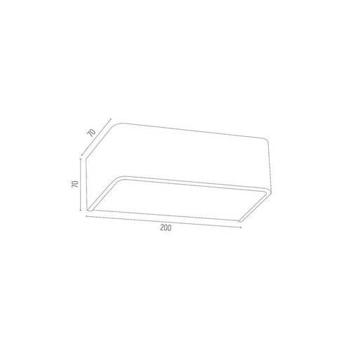 WANDLEUCHTE Argon Rodan 7/9/20 cm   - Weiß, Basics, Glas/Metall (7/9/20cm)