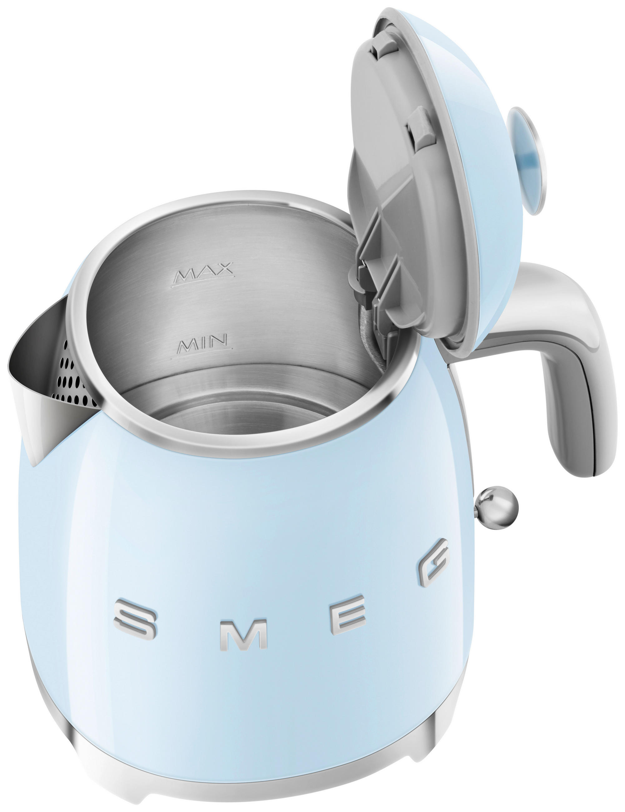 WASSERKOCHER 0.8 l  - Pastellblau, Basics, Metall (20/20/15.2cm) - SMEG
