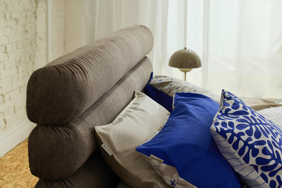 BOXSPRINGBETT 160/200 cm,  in Braun, Bettkasten, Topper, Matratzen, H3 = fest  - Schwarz/Braun, Design, Kunststoff/Textil (160/200cm) - Tom Tailor