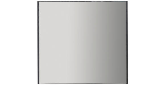 WANDSPIEGEL 92/85/2 cm    - Schwarz, Design, Glas/Holzwerkstoff (92/85/2cm) - Hom`in