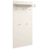 GARDEROBNI PANEL - srebrne barve/bela, Design, leseni material (80/170/27cm) - Novel