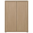 SCHUHSCHRANK 74,5/99,1/34,9 cm  - Eichefarben/Grau, MODERN, Holzwerkstoff/Kunststoff (74,5/99,1/34,9cm) - Carryhome