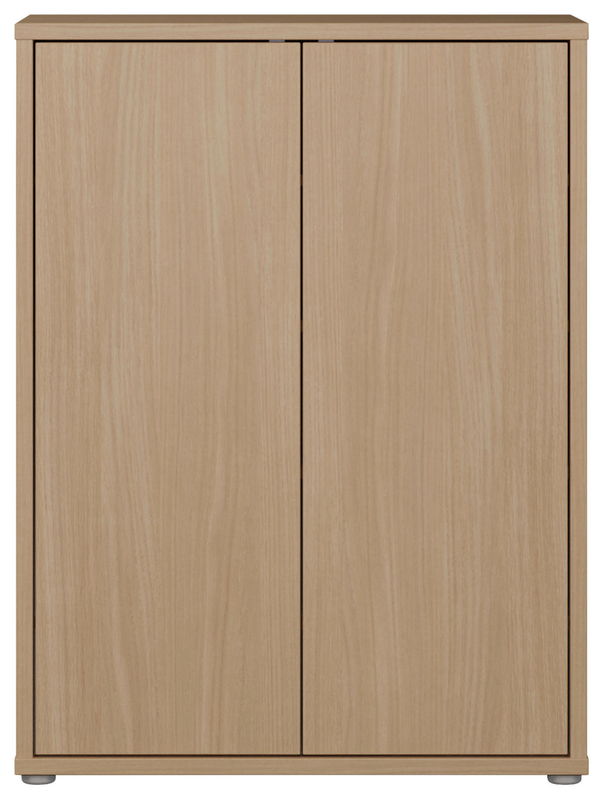 SCHUHSCHRANK 74,5/99,1/34,9 cm  - Eichefarben/Grau, MODERN, Holzwerkstoff/Kunststoff (74,5/99,1/34,9cm) - Carryhome