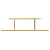 WANDREGAL 90/23,2/19,6 cm  - Eichefarben, Design, Holzwerkstoff (90/23,2/19,6cm) - MID.YOU