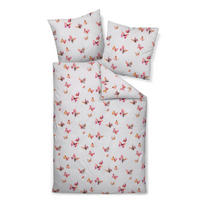 POSTELJNINA 135/200 cm mako saten roza  - roza, Konvencionalno, tekstil (135/200cm) - Janine