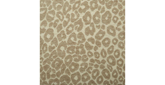 ARMLEHNSTUHL  Stoffauswahl, Sitzfläche 360° drehbar, automatische Rückholfunktion Jacquard  - Beigebraun/Schwarz, Design, Textil/Metall (59/89.5/63cm) - Novel