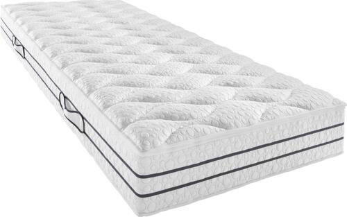 LEŽIŠČE Z ŽEPKASTIM VZMETENJE 120/200 cm  - bela, Basics, tekstil (120/200cm)