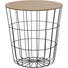 BEISTELLTISCH rund Schwarz - Schwarz, Basics, Holz/Metall (39/41cm) BEISTELLTISCH rund Schwarz - Schwarz, Basics, Holz/Metall (39/41cm)