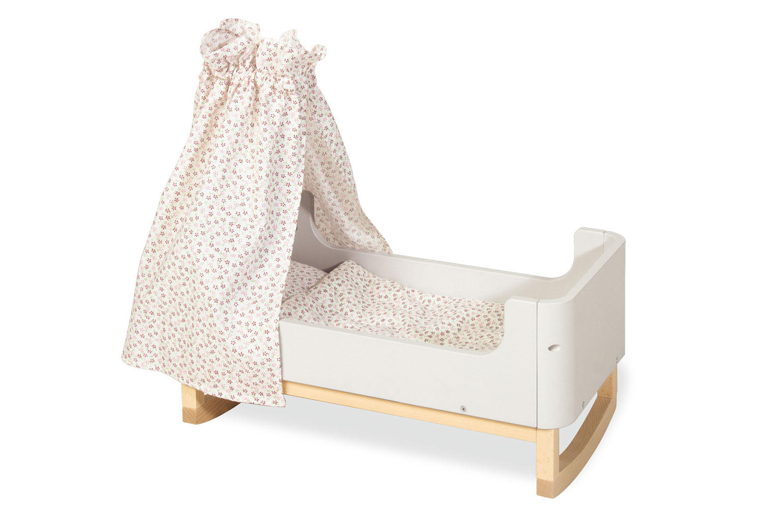 PUPPENWIEGE - Beige/Naturfarben, Basics, Holz (50/26/24cm) - Pinolino