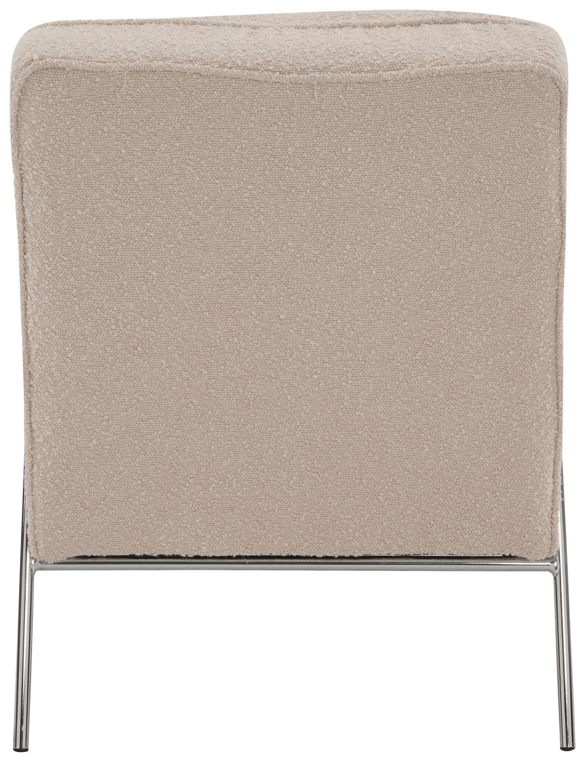 SESSEL Bouclé Beige    - Ecru/Beige, MODERN, Holz/Textil (60/73/76cm) - MID.YOU