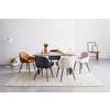 ARMLEHNSTUHL  in Eisen Webstoff  - Schwarz/Grau, ROMANTIK / LANDHAUS, Textil/Metall (55/80/61cm) - Livetastic