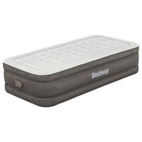 LUFTBETT FORTECH TWIN 69048 Grau, Dunkelgrau  - Dunkelgrau/Grau, KONVENTIONELL, Kunststoff (191/97/46cm) - Bestway