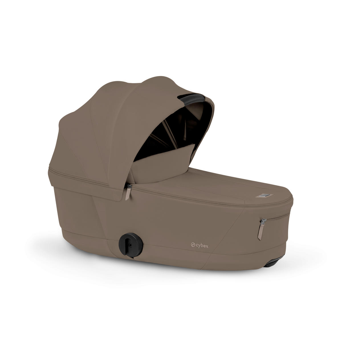 KOMBIKINDERWAGEN PRIAM Comfort Matt Black  - Schwarz/Braun, Basics, Kunststoff/Textil (83-92/60/99-109cm) - cybex PLATINUM