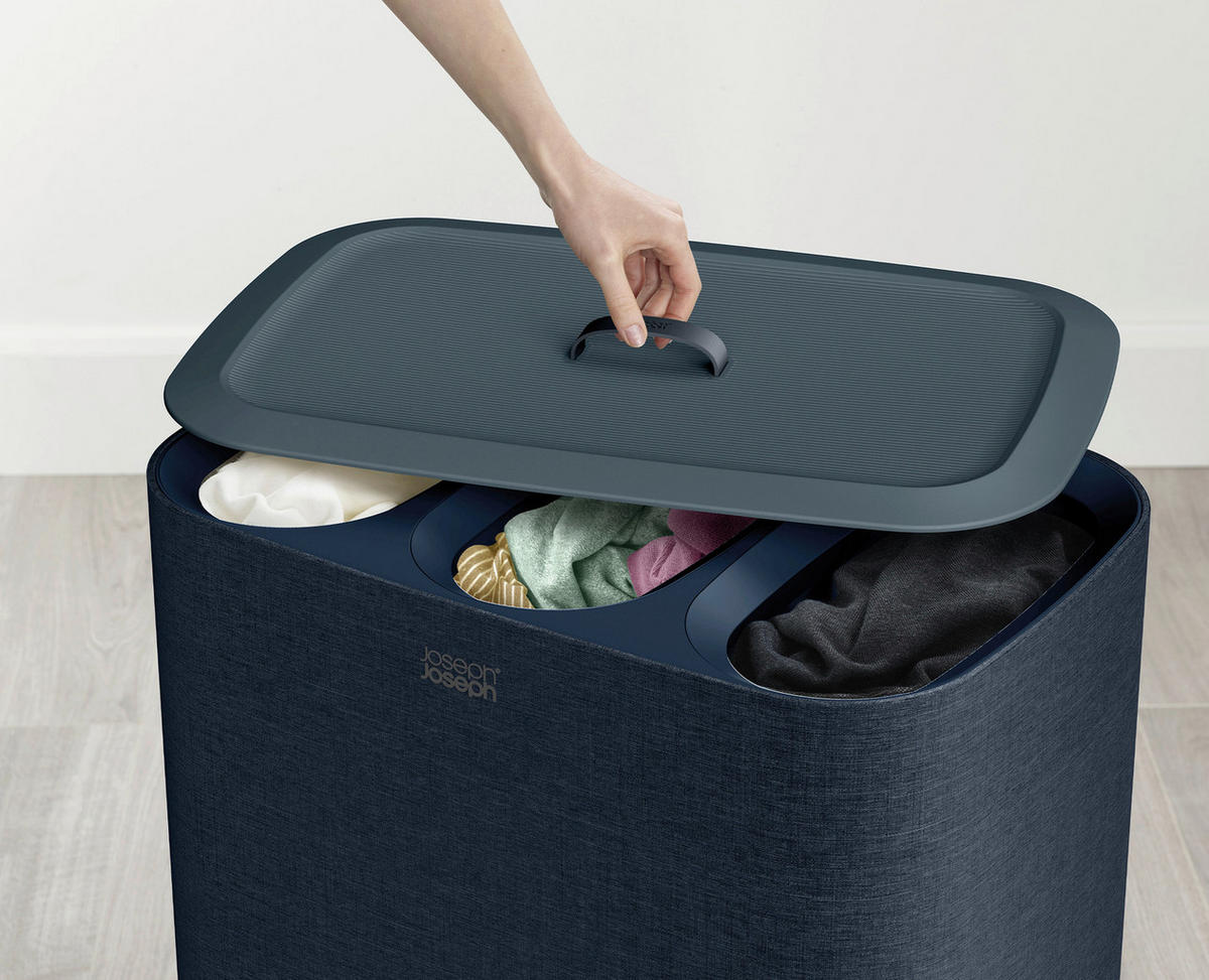 KOŠARA ZA RUBLJE      59/71/40 cm      - siva, Basics, prirodni materijali (59/71/40cm) - Joseph Joseph