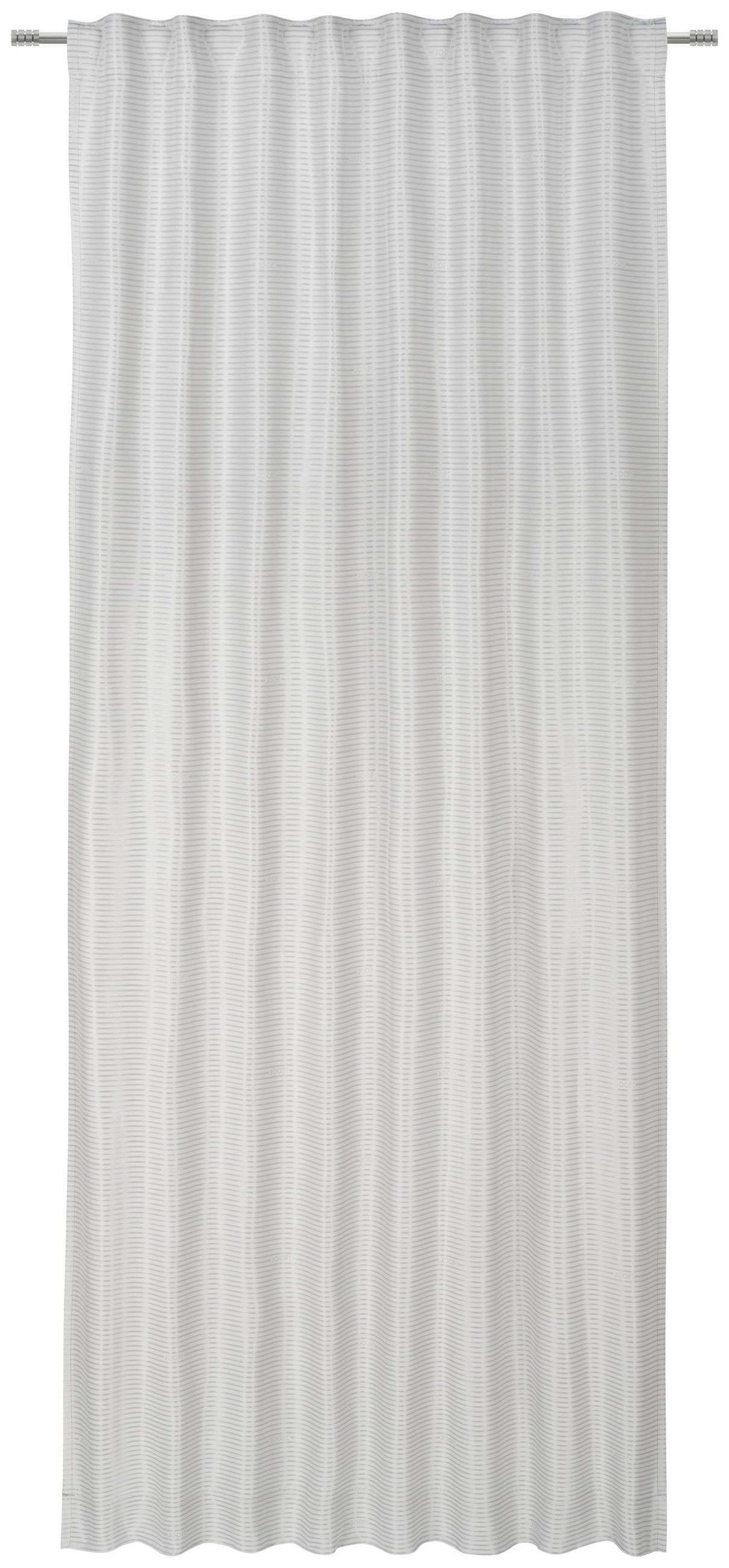 GOTOVA ZAVESA srebrna  130/250 cm  - srebrna, Dizajnerski, tekstil (130/250cm) - Joop!