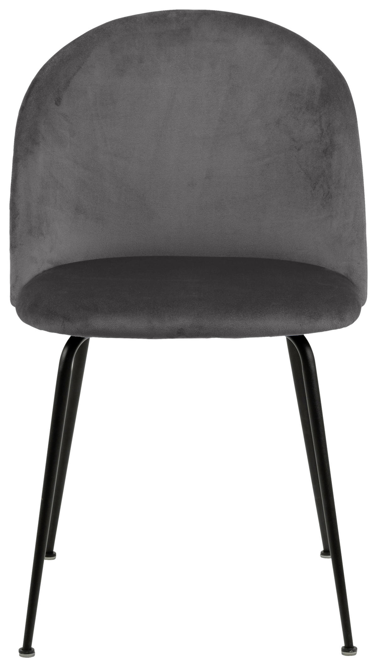 ŽIDLE, tmavě šedá - černá/tmavě šedá, Konvenční, kov/textil (49,5/80,5/54cm) - Ambia Home